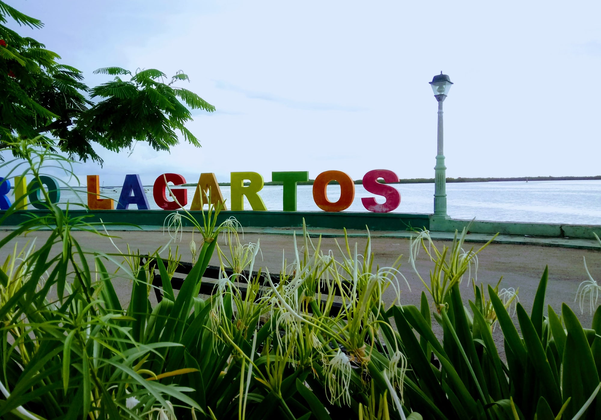 Paisaje costero de Río Lagartos, Yucatán